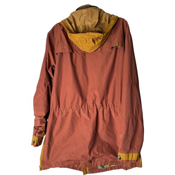 Territory Ahead Men's Canvas Utility Coat w/Hood in Rust and Gold Size XL Tall - Picture 3 of 10